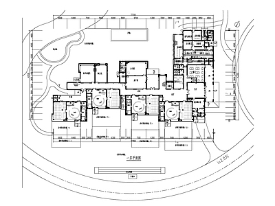 幼儿园建筑平面图 施工图