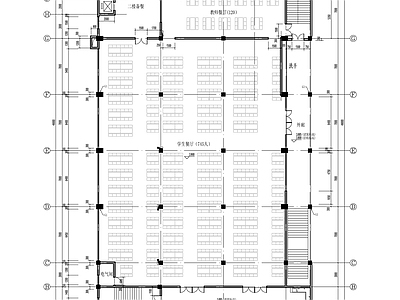 食堂及体育馆建筑图 施工图