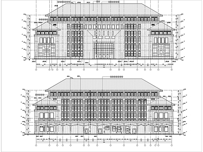 大学图书综合楼建 施工图