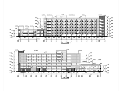 教学楼建筑图 施工图