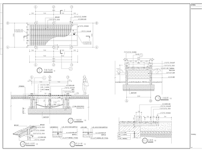 木平桥详图 施工图