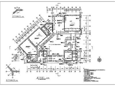 艺术楼建筑 施工图