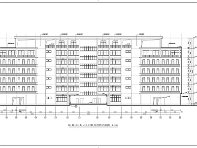 消防大队教学楼 施工图