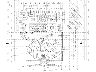 斯柯达4S店装修图 施工图 展销厅