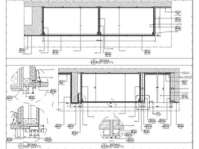 整体茶水柜节点大样图 施工图 柜类