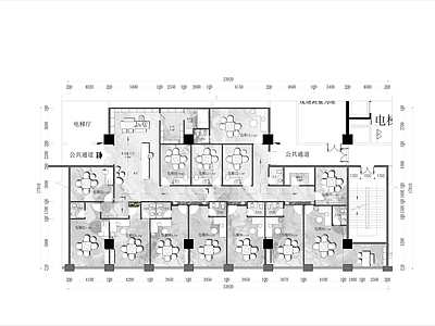 500方棋牌室 施工图