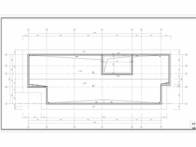 公共卫生间建筑结构图 施工图