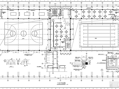 体育馆建筑 施工图