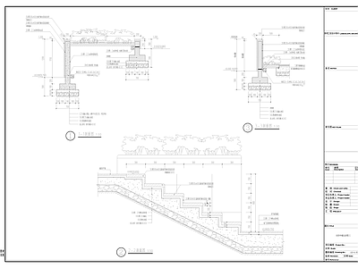 台阶种植池详图 施工图