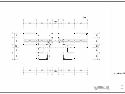 公园公共卫生间装饰装修 施工图