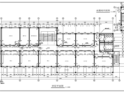 某小学教学楼建施图 施工图