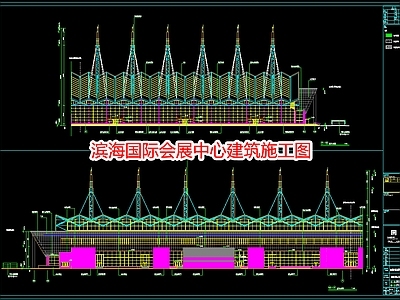 滨海国际会展中心建 施工图