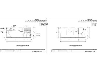 20英尺集装箱标准间平面图 施工图