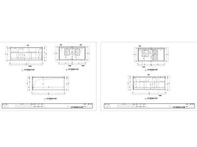 十六人间宿舍20英尺长集装箱立面图 施工图