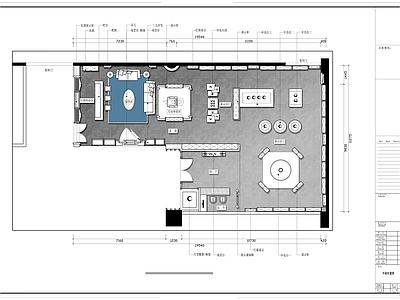 200㎡家居生活体验 施工图