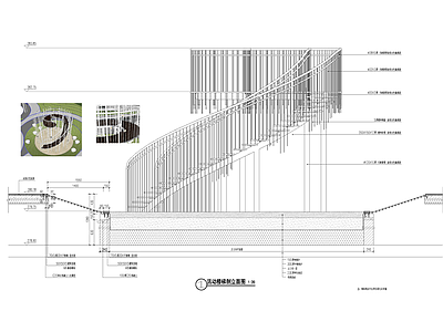 旋转楼梯 施工图