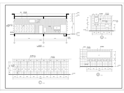 1层116平米城区公厕建 施工图