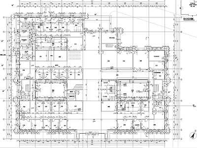 高校中式门诊楼建 施工图