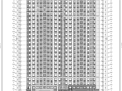 高端住宅小区建筑图 施工图