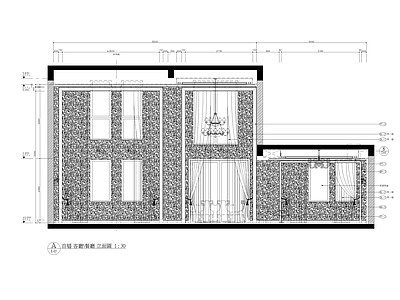 杭州綠城新綠園B戶型 銀白豪華 施工图 平层