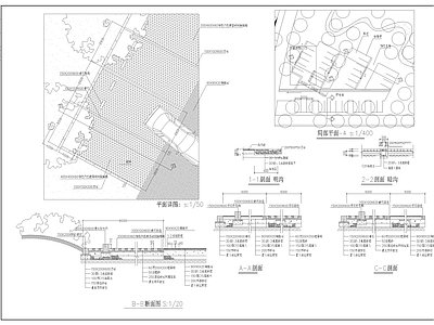 停车场详图 施工图 户外