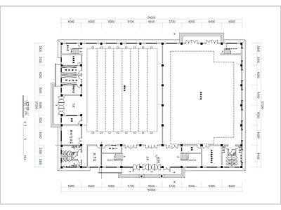 长54米宽37体育场 施工图