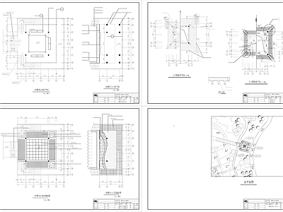 回雁峰归雁亭古建 施工图