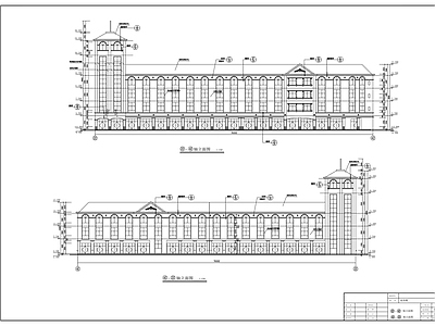 住宅楼建筑 施工图