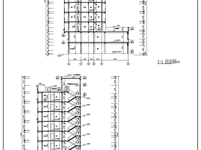 十层底商住宅楼建筑 施工图