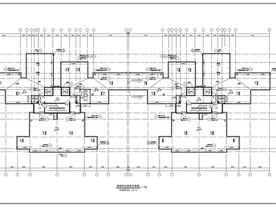 十九层商住楼建筑 施工图