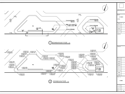 弧形种植池 施工图