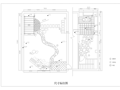 花园庭院景观绿化组图 施工图