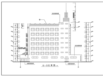 酒店建筑全套图 施工图