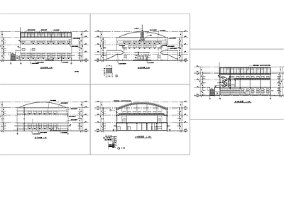 学校体育馆建 施工图