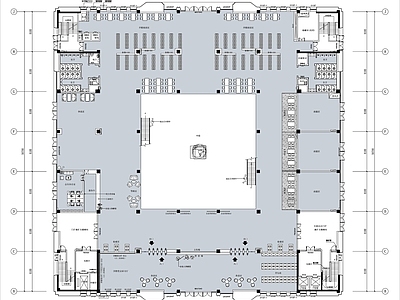 图书馆一层平面图 施工图