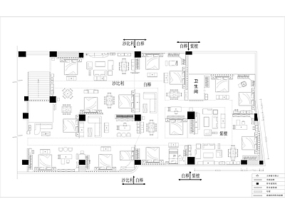 广东知名家具专卖 施工图