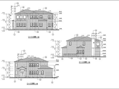 别墅建筑设计全 施工图