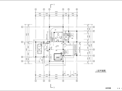 城市小区别墅建筑设计全套图纸 施工图