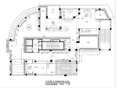 现代婚纱馆 施工图