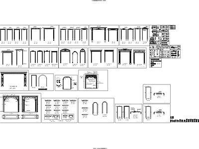 门节点做法 施工图