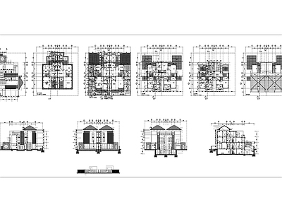 双层农村自建房 施工图