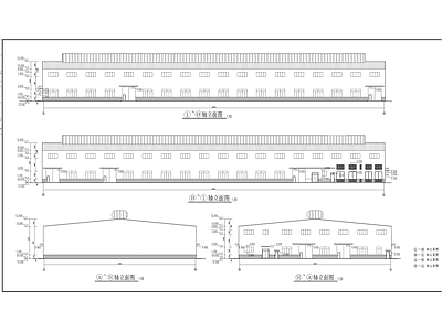 细木工板车间建筑图 施工图