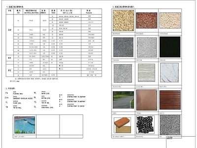 园林景观设计说明及意向图 施工图