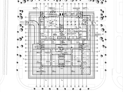 GMP上海浦东档案馆建筑设计方案 施工图