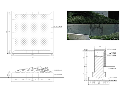 方形树池 施工图