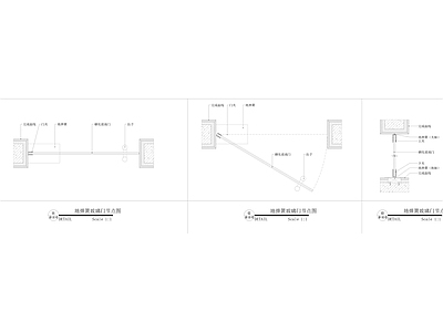 门工艺节点图一 施工图 通用节点