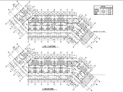 职业学校宿舍建筑图 施工图