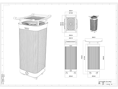 对流取暖器制作图 施工图