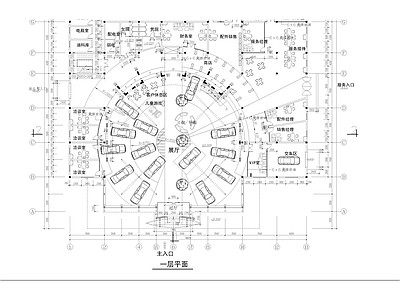 汽车展厅装 施工图