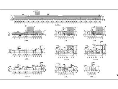 木板加工主车间建筑图 施工图